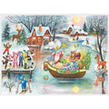 Calendario de Adviento "Papá Noel en el bote"