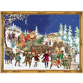 Calendario de Adviento "Papá Noel en trineo de renos"