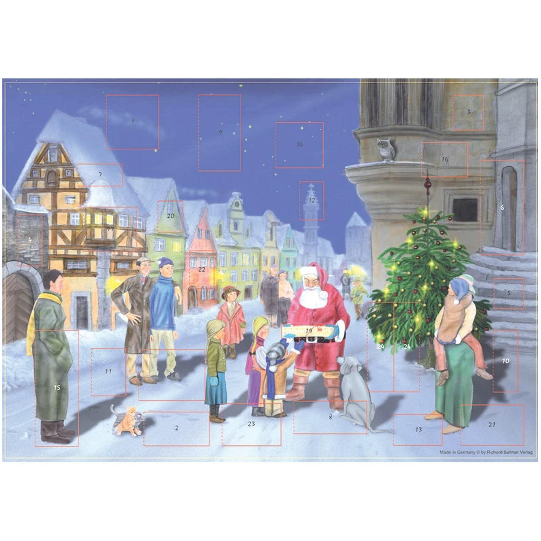 Calendario de Adviento "Papá Noel en la ciudad"