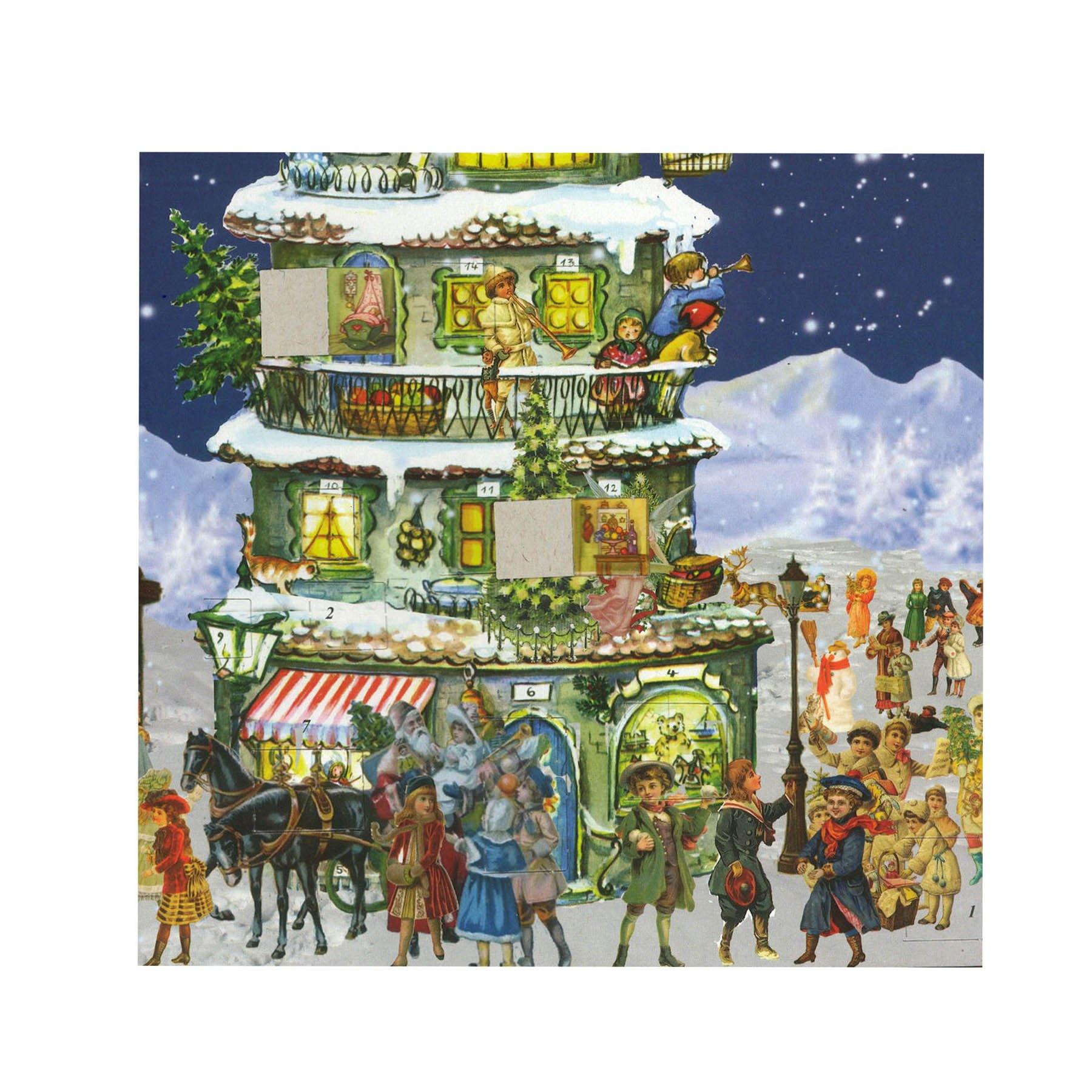 Calendario de Adviento "Weihnachtsturm"