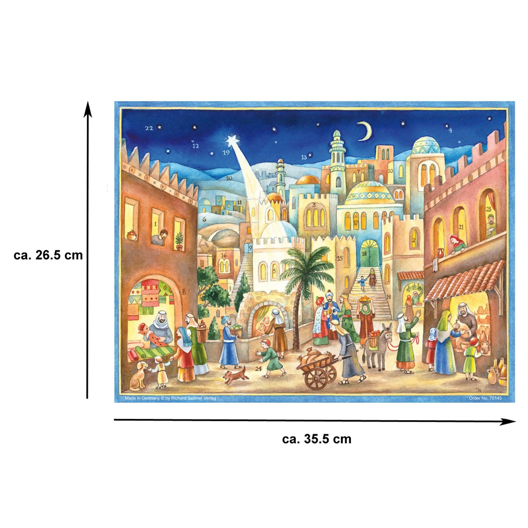 Calendario de Adviento "Nacido en Belén"