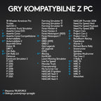Logitech G29 Driving Force Racing Wheel For Playstation®4, Playstation®3 And Pc, Kierownica Wyścigowa Do Konsoli Playstation I Komputera, Playstation®5/Playstation®4/Playstation®3/Pc - Czarny ,941-000112