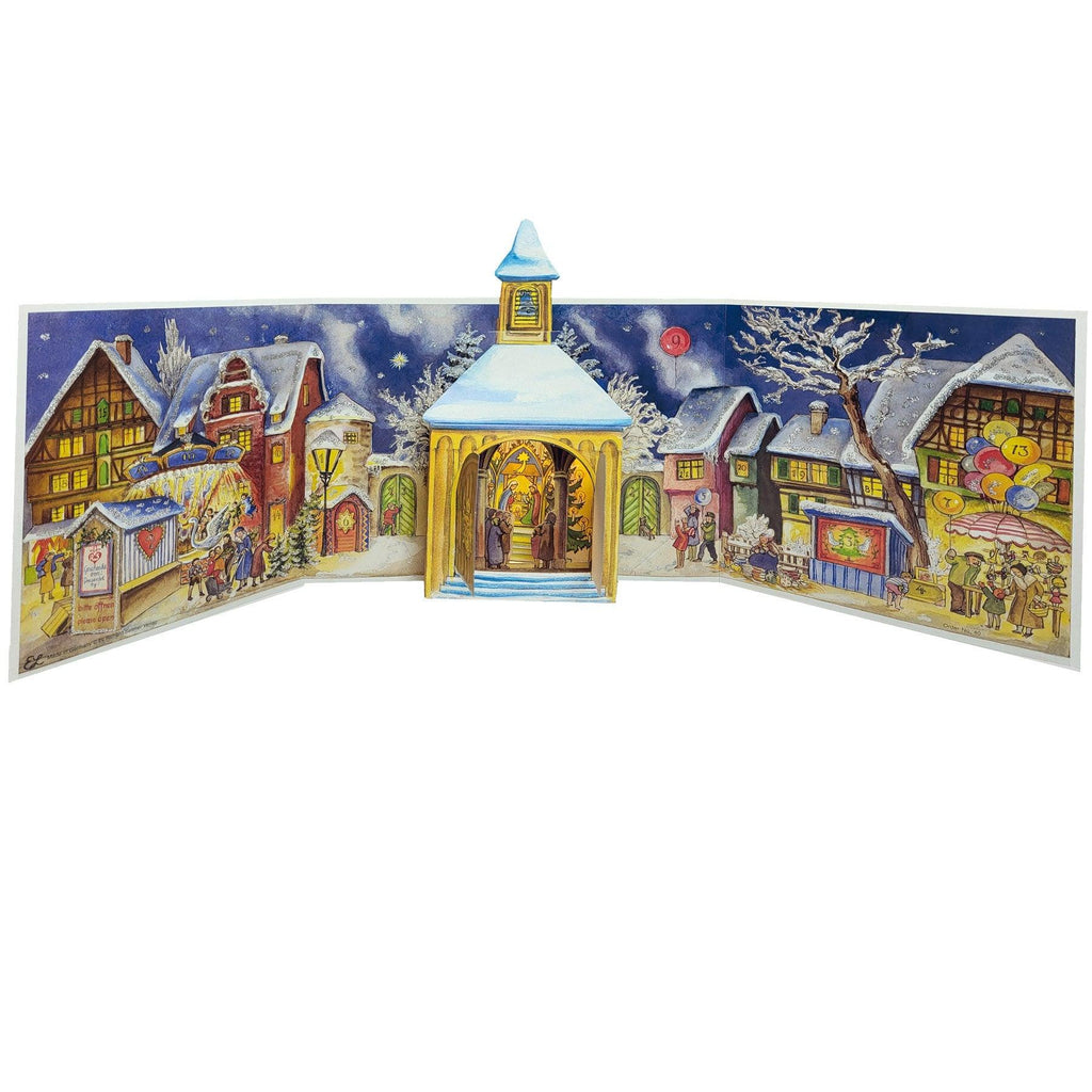 Calendario de Adviento Panorama "Kapellenplatz"