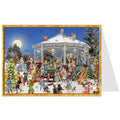 Calendario de Adviento de postales "Am Pavillon"