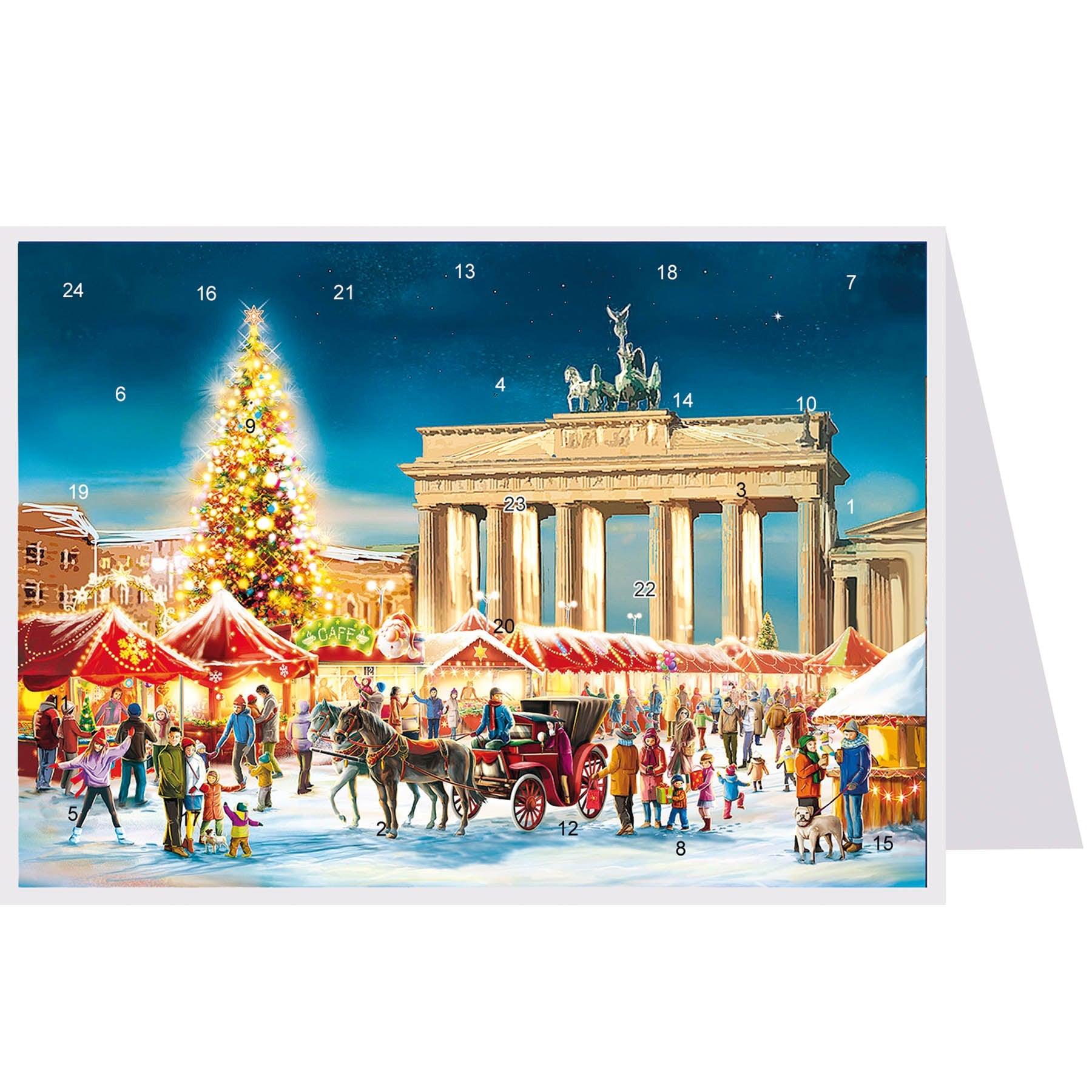 Calendario de Adviento de postales "Berlin"