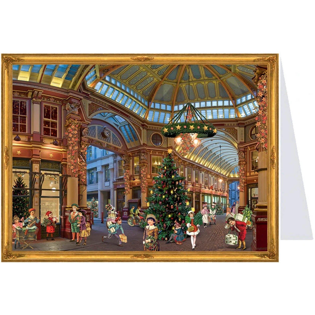 Calendario de Adviento de postales "Christmas Shopping"