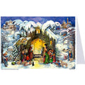 Calendario de Adviento de postales "Jesús ha nacido"