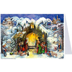 Calendario de Adviento de postales "Jesús ha nacido"