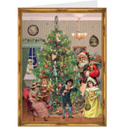 Calendario de Adviento de postales "Bajo el árbol de Navidad"