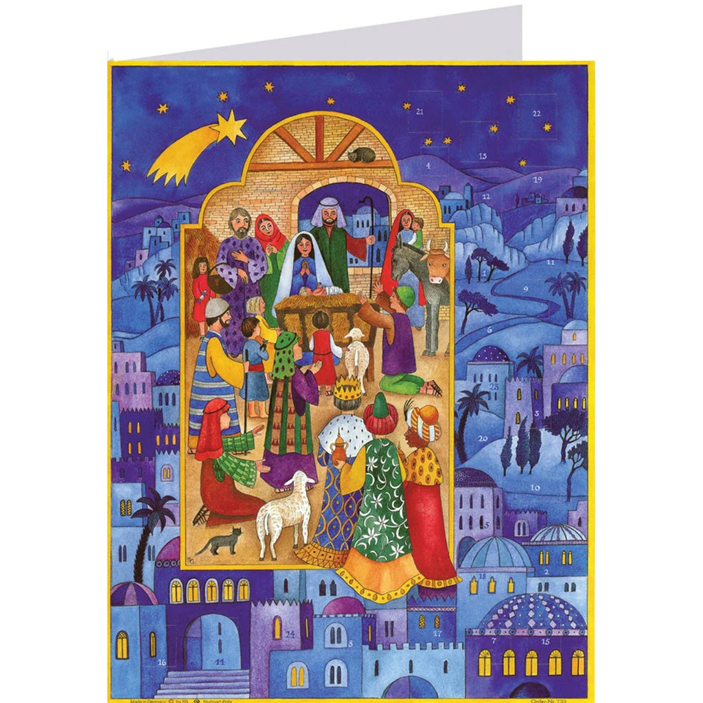 Calendario de Adviento de postales "Navidad en Belén"