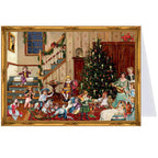 Calendario de Adviento de postales "Nochebuena"