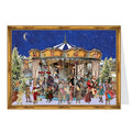 Calendario de Adviento de postales "Carrusel de Navidad"