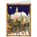 Calendario de Adviento de postales "Tren de Navidad"