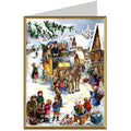 Tarjeta de Navidad "Carruaje"