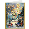 Tarjeta de Navidad "Seht die Himmelsleiter"