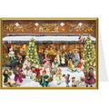 Tarjeta de Navidad "Tienda Victoriana"