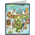 Tarjeta de Navidad "Navidad en la granja"
